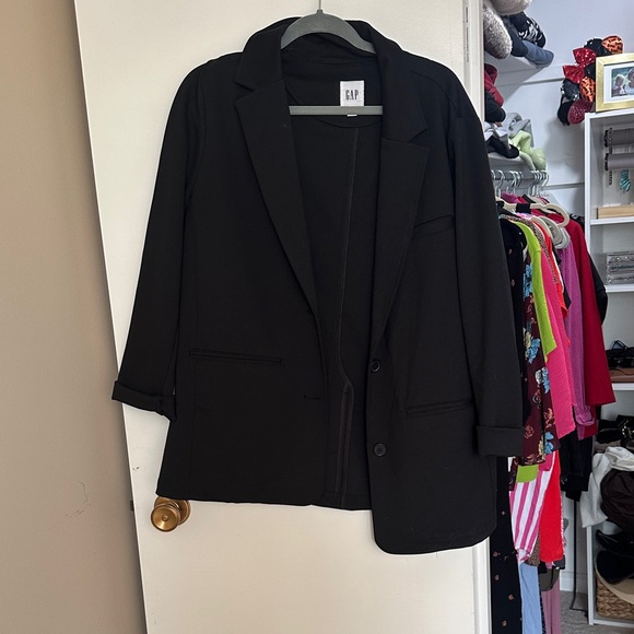 GAP Women's Elegant Black Blazer - Picture 1 of 5